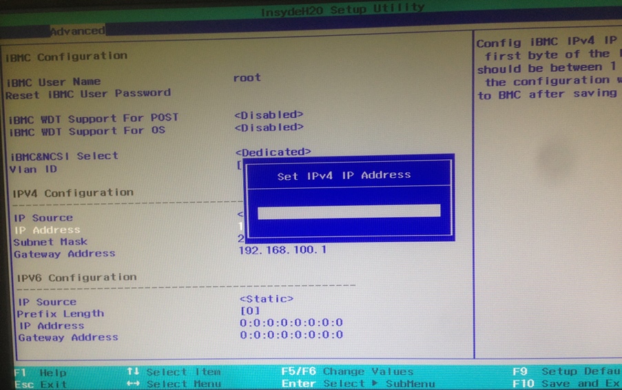 hw bios 设置